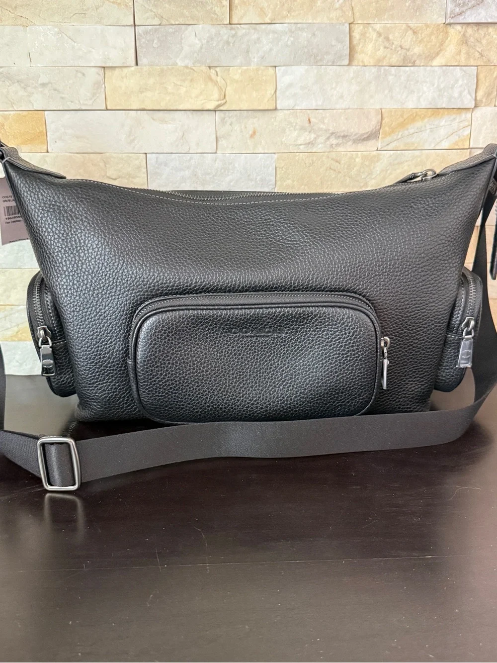 Authentic ‼️Coach Finn Crossbody Bag CCG15 Black